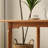 Modern Burlywood Rectangular Solid Wood Dining Table-1777086189