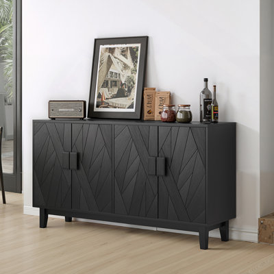 Buffet Cabinet, Storage Side Cabinet Buffet Cabinet, Medieval Multifunctional Decorative Cabinet Suitable For Living Room, Dining Room, Entrance, Corr by Ivy Bronx