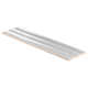 Radiant Fluted 4.43'' W x 17.62'' L Crackled Ceramic Subway Wall Tile (9.26 Sq. Ft. / Case)