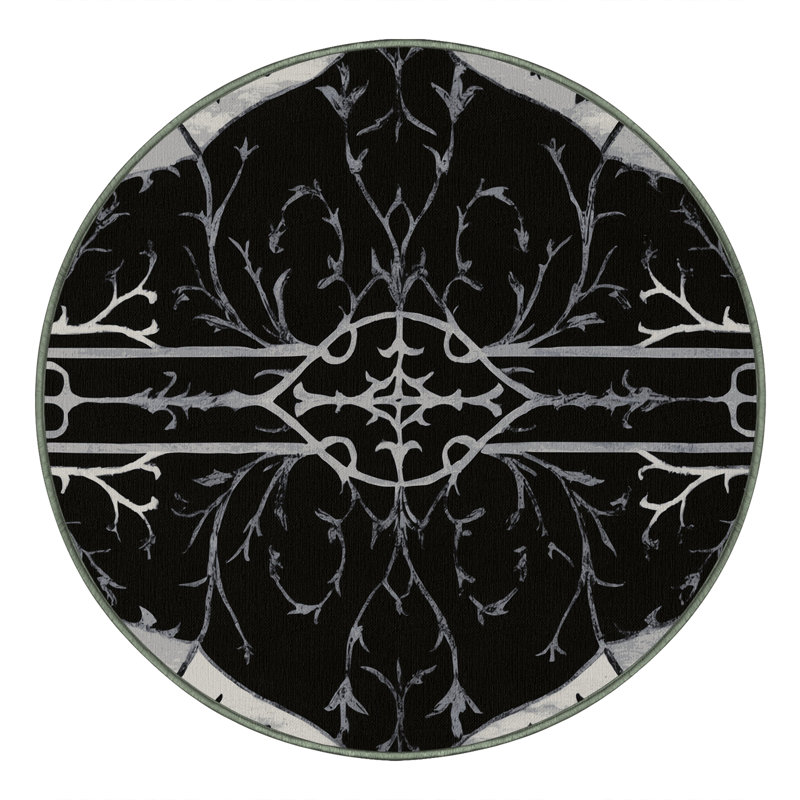 Stealth Bloom Rug, Round 4'