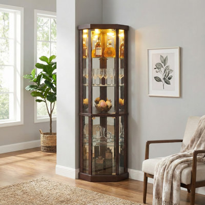 Vitrine de coin Cherry