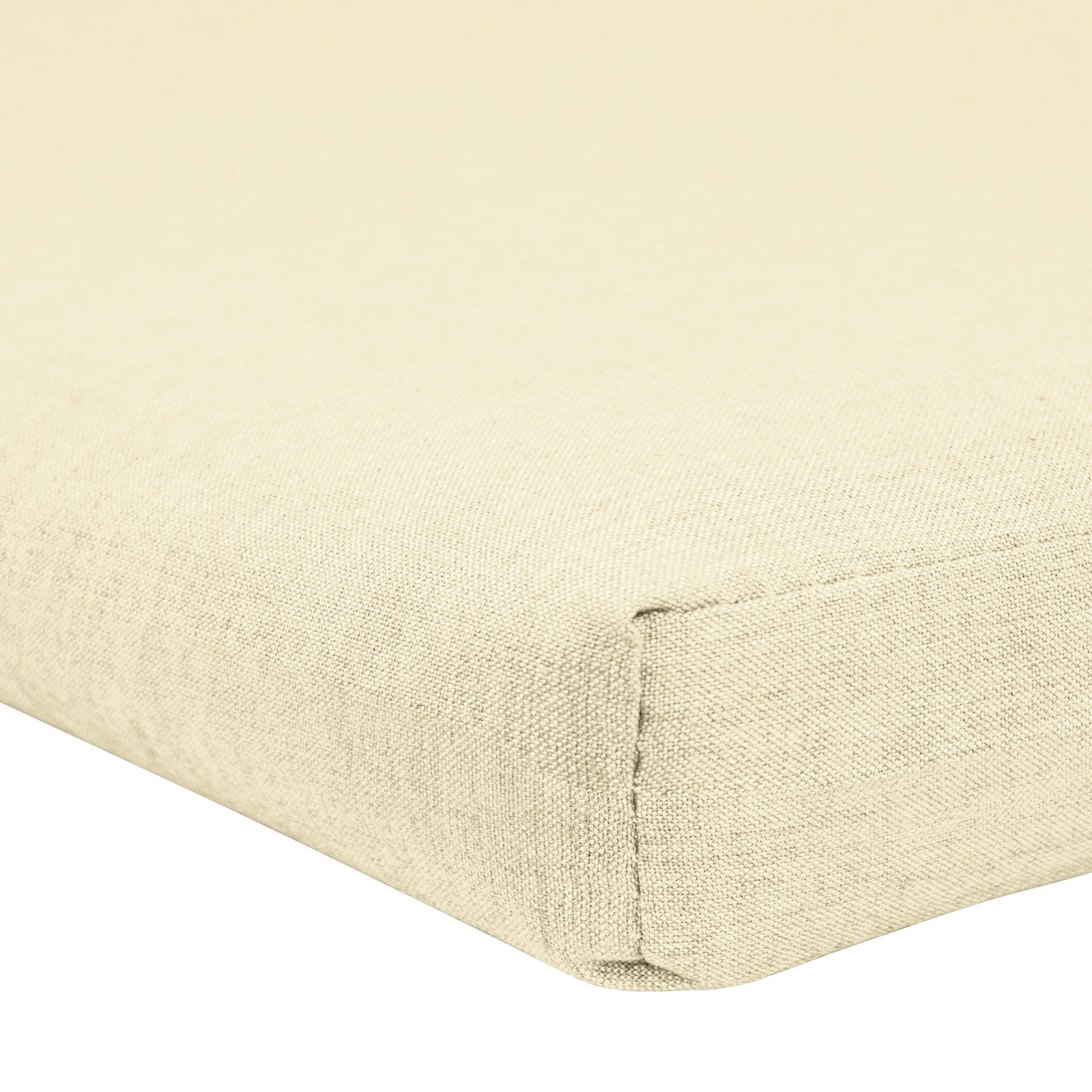 44" Sunbrella® Bench Cushion, Canvas Canvas Sunbrella® Canvas
