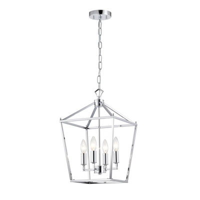 Svetlan 4 - Light Lantern Square / Rectangle Chandelier