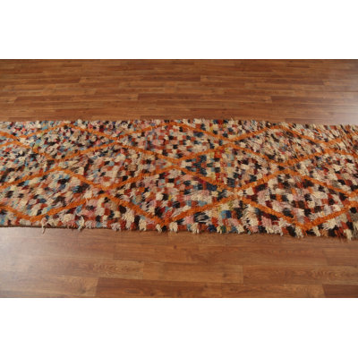 One-of-a-Kind Runner 2'7" x 9'8" New Age Runner Wool Area Rug in