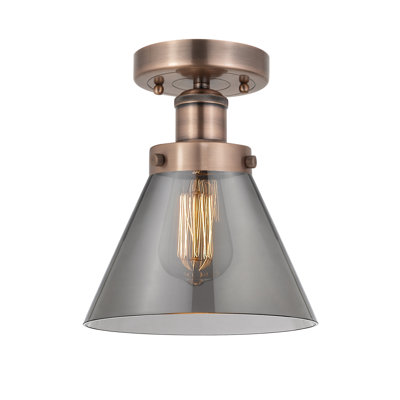 Plafonnier semi-encastré 1 lumière Cone