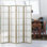 Keitez 6 ft. Tall Folding Rice Paper Room Divider