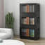 Ensemble de 3 bacs de rangement pliables et rangement noir