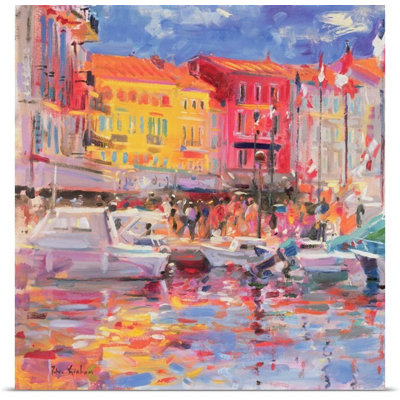 Anjuman " Le Port De St Tropez, 2002 " by Peter Graham