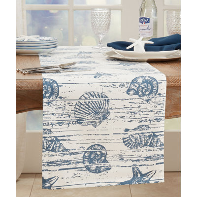 Aeroome Geometric 100% Cotton Table Runner
