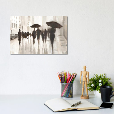 Clearing Rain by Ethan Harper - Wrapped Canvas Painting