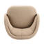 Fauteuil d'appoint incurvé-1176402209
