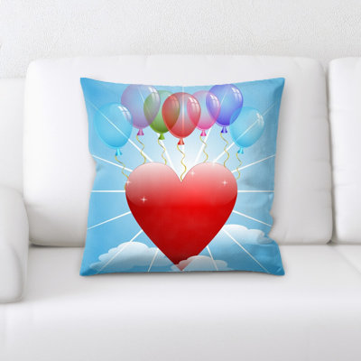 Microsuede Throw Pillow