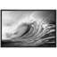 Plage côtière, vagues en noir et blanc, mer nautique-101090666-101090664