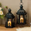 Set of 2 Vintage Decorative Lanterns 9.5" H Hanging Lantern-2129880774