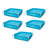 Intex Mini Frame Kiddie 4ft x 4ft x 12in Beginner Frame Swimming Pool