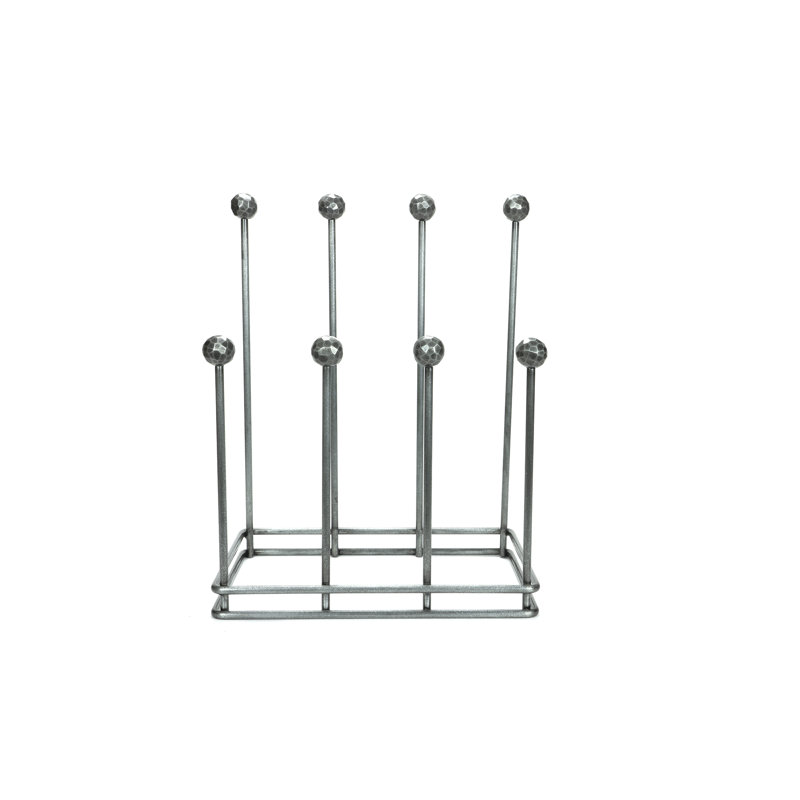 4 Pair Boot Storage, Pewter Patina