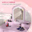 Oaklynn Dressing Table with Mirror