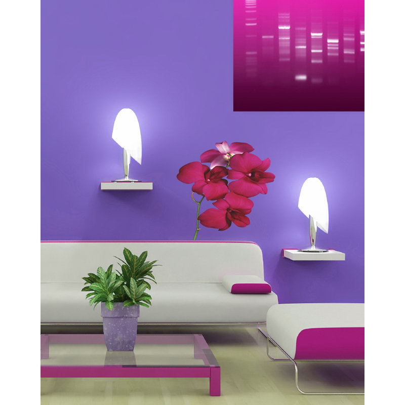 Plants & Flowers Wall Decal, 22" H x 26" W