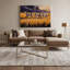 Cats Serengeti, art mural sur toile brune-604789802