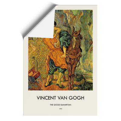 The Good Samaritan by Vincent Van Gogh - No Frame Print