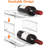 Plastic Stackable Wine Rack for Refrigerator, Cabinet, Countertop,Wine Bottle Holder,Hold 4 Bottles