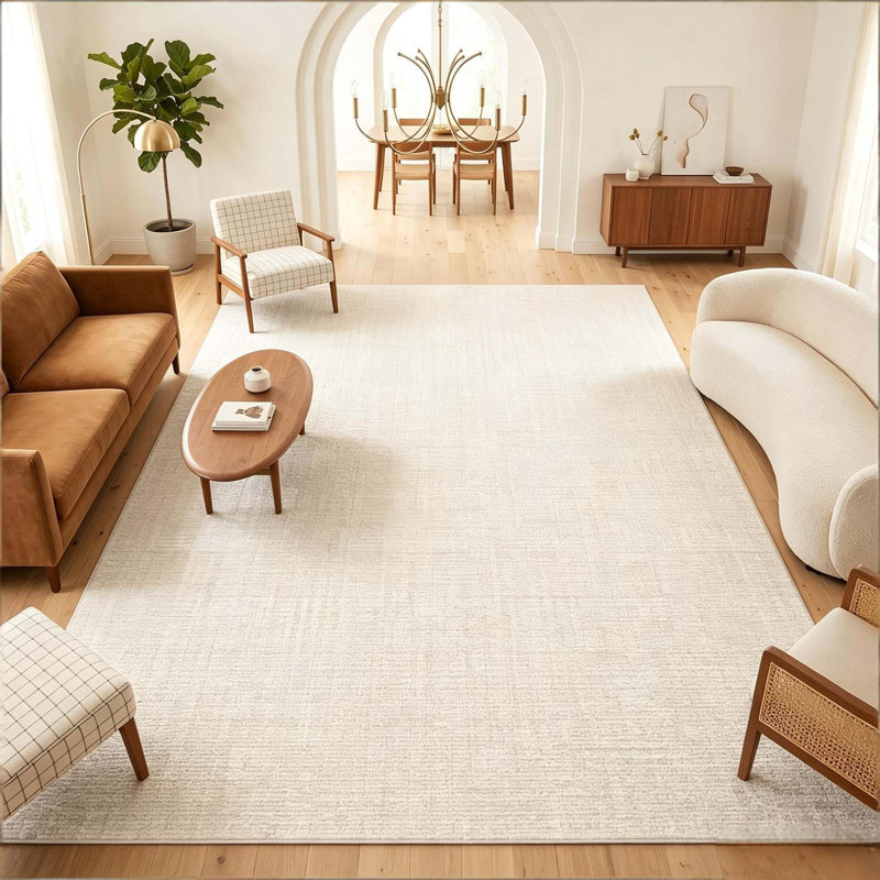 Rug, Ivory, Rectangle 9' x 12'