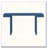 60-Inch Console Table with Geometric Clean Lines Design-2001608695