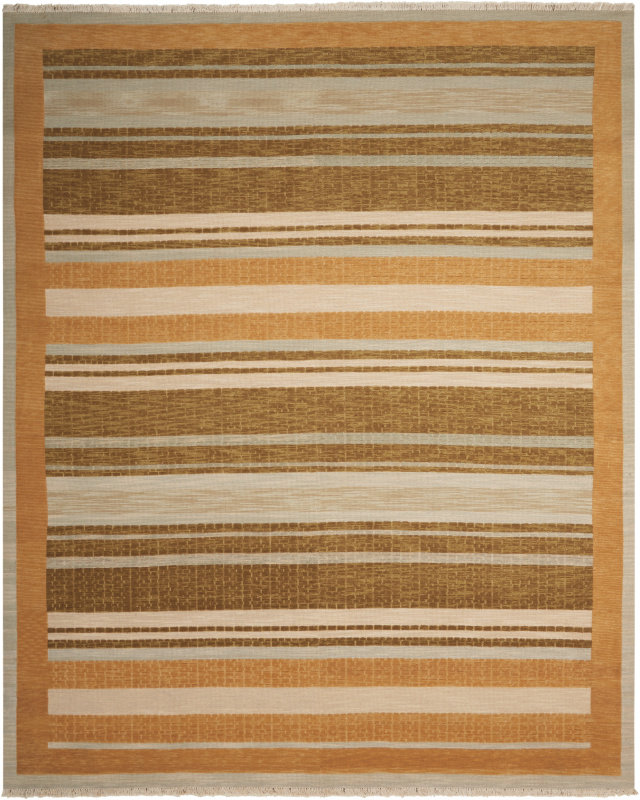 Field Wool Striped Indoor Rug, Rectangle 8'6" x 11'6"