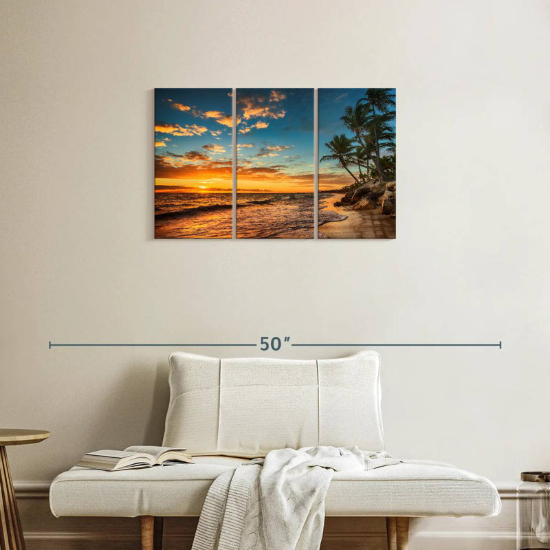 Sunset Gillard Scene, 20" H x 33" W