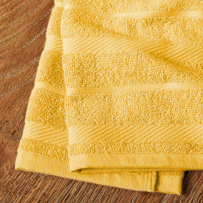 KitchenAid Albany Kitchen Towel 4-Pack Set, Yellow
