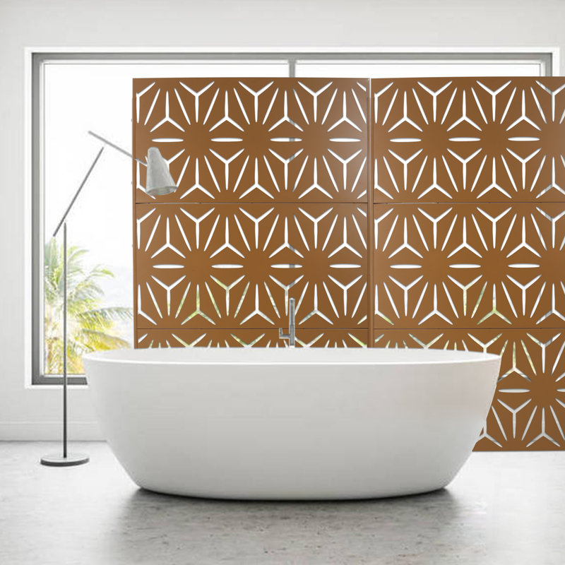 Écran d'intimité pour l'extérieur et l'intérieur, Brun