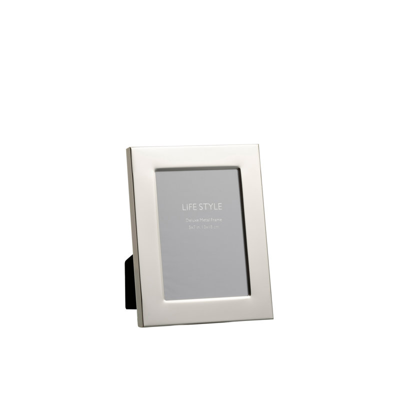 Dontrell Silver Single Picture Frame, 23cm H x 18cm W x 2.5cm D
