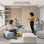 Repose-pieds modulaire Bush Business Furniture Assemble-120349229