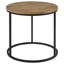 Table de bout d'appoint ronde Lainey Mango-865112998