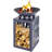Andris Column Steel Wood Burning Smokeless Fire Column