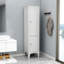 Grande armoire autoportante avec 2 portes à volets