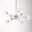 Optimist 9 Light Metal Dimmable Sputnik Chandelier-1848371973
