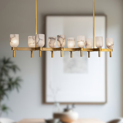 Lucian 10 - Light Kitchen Island Pendant