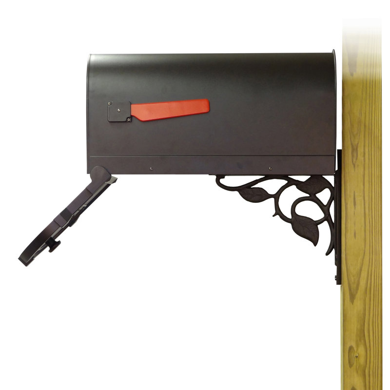 Savannah Aluminum Post Mounted Mailbox