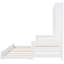 Lit de jour avec lit gigogne et tablette fonctionnelle - Structure en bois à la mode-503143625-503143624
