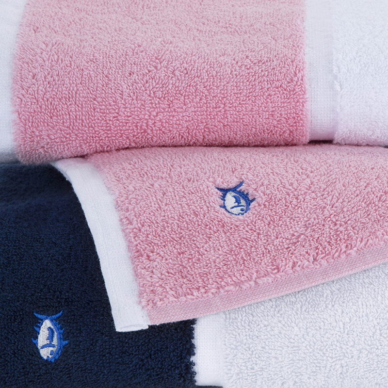 Southern Tide Performance Stripe Bath Towel