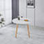 Table extensible, table à manger, table de bureau, table basse, pieds en bois, 100/140 / 180x100x75cm