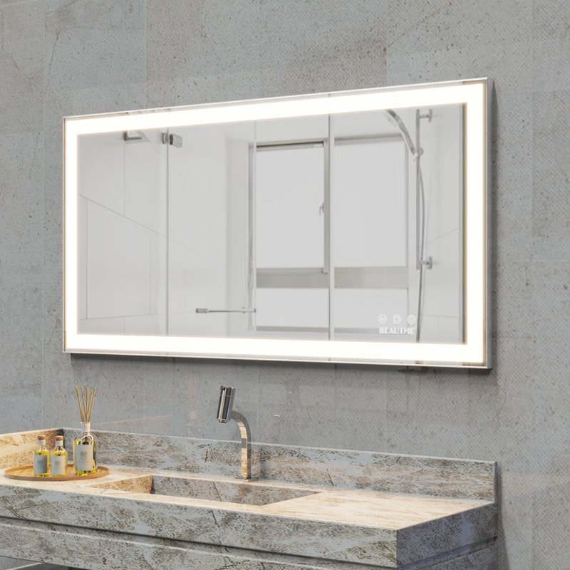 Miroir de salle de bain à DEL