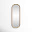 Miroir biseauté pleine grandeur traditionnel Everly-60553677