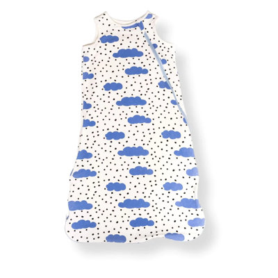 One & Done Sleep Sack In Blue Clouds, Large (18-36 Months)