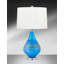 Lampe de table bleu 26 "