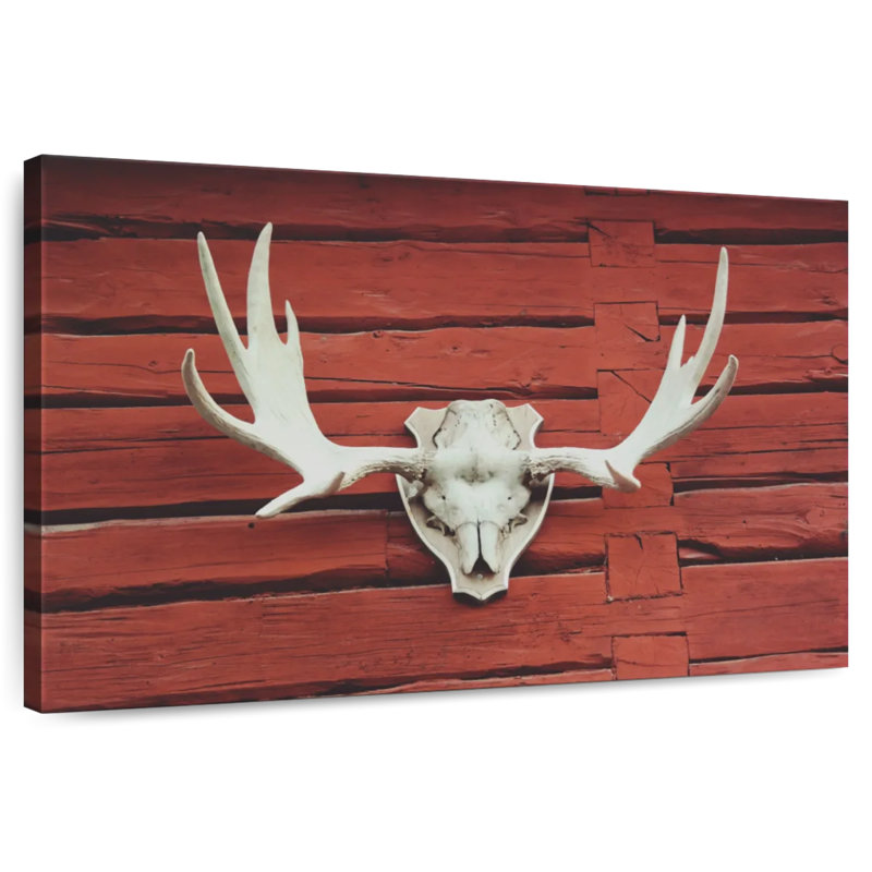 Lelar Antlers At The Barn, 24" H x 36" W