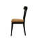 Ensemble de 2 chaises d'appoint en cuir Hillary Aire