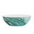CASAINC 65"x 30" Solid Surface Stone Freestanding Bathtub with Marble Look Deep Soaking Bathtub with Center Drain