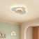 Deontee 15.7" Simple Dimmable Flush Mount Ceiling Light With Remote Control (set Of 2)